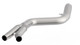  Kooks 20-24 Toyota Mk5 Supra 3.0T 3-1/2" X 3" Mid-Section Resonator Delete Pipe 