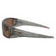  Oakley Heliostat Sunglasses Matte Grey Smoke W/ Prizm Bronze Lenses 