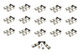ISKY CAMS Isky Cams Hpx Hyd. Roller Lifter Set Chevy Ls Series 