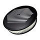 BILLET SPECIALTIES Billet Specialties Ball Milled 14" Diameter Air Cleaner - Black 