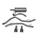 CORSA PERFORMANCE Corsa Performance 09-23 Ram 1500 & Ram Classic Sport Catback System - Polished Tips 