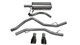 CORSA PERFORMANCE Corsa Performance 09-23 Ram 1500 & Ram Classic Sport Catback System - Black Tips 