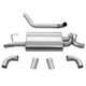 CORSA PERFORMANCE Corsa Performance 18-22 Jeep Wrangler Jl Sport Axleback System - Polished Turn Down Tips 