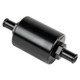 BILLET SPECIALTIES Billet Specialties 3/8" Barb Black Billet In-Line Fuel Filter 