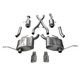 CORSA PERFORMANCE Corsa Performance 11-21 Jeep Grand Cherokee 5.7L Sport Catback System - Polished Tips 