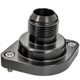 BILLET SPECIALTIES Billet Specialties 04-09 Gm Ls Black Machined -16 An Thermostat Housing 