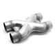 MAGNAFLOW PERF EXHAUST Magnaflow Perf Exhaust Stainless X-Pipe 2.25In In/Out Universal 