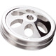 BILLET SPECIALTIES Billet Specialties 2-Groove Key Way Power Steering Pulley 