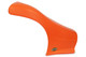 DOMINATOR RACING PRODUCTS Dominator Racing Products Dominator Late Model Flare Right Flou Orange 