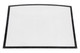 FIVESTAR Fivestar 2019 Lm Rear Window Unco Ated Cut Drilled W/Black 