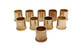 Ti22 PERFORMANCE Ti22 Performance Torsion Bar Bushing .095 Brass 10Pk 