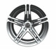 DRAKE AUTOMOTIVE GROUP Drake Automotive Group Wheel Shelby Cs14 20X11 Hyper Silver 