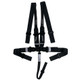ULTRA SHIELD Ultra Shield Harness 5Pt Black Hans Shoulder Pull-Down 