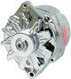 POWERMASTER Powermaster Chrome Delco 150Amp Alternator 1 Wire 