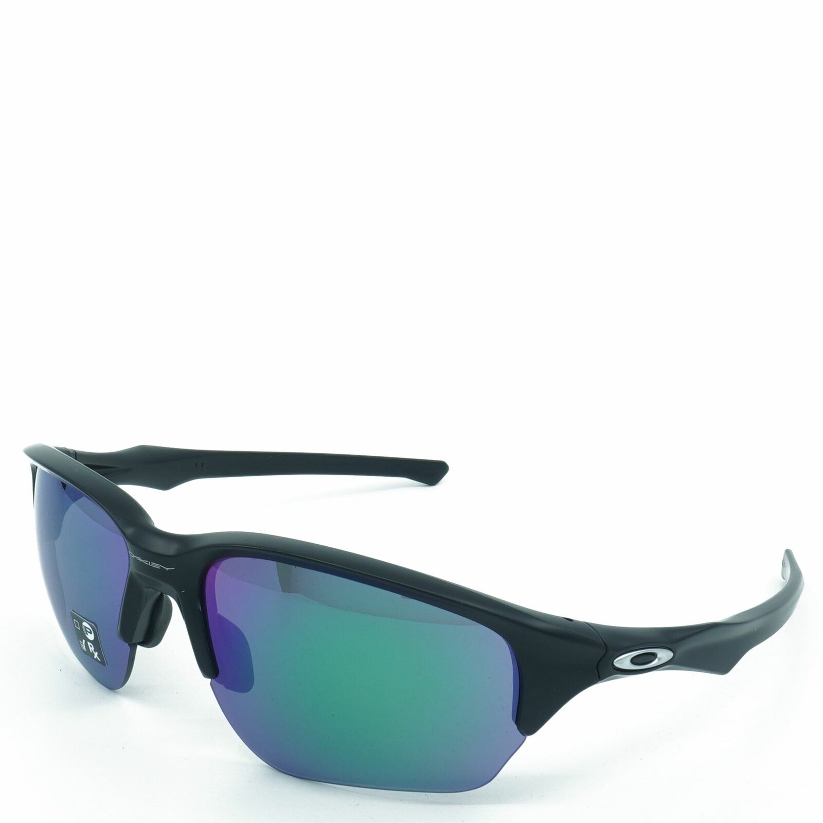 Oakley Mens Flak Beta Sunglasses Matte Black Jade Iridium