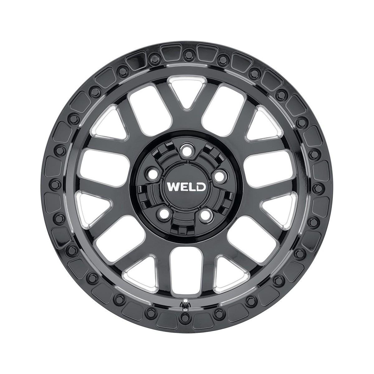 Weld Racing Cinch Beadlock W902 17X9 / 5X127 / -12 Offset - Gloss Black ...