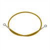 36 inch Gold rear extended brake line