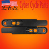 Kawasaki ZX-12R Swingarm Extensions 12 inch Stretch- Black Finish