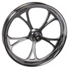 Harley Davidson Chrome Fatboy Wheels - Cyclone