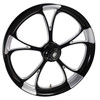 Black Contrast Road King Wheels