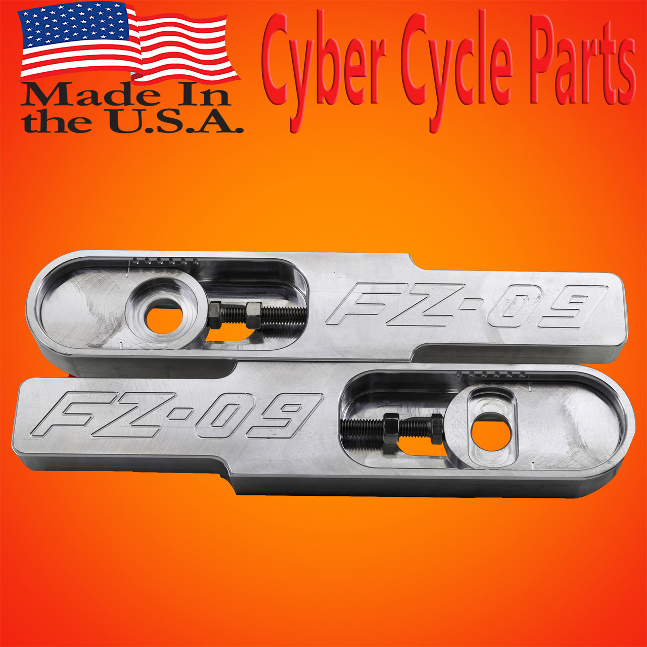 FZ-09 swingarm Extensions