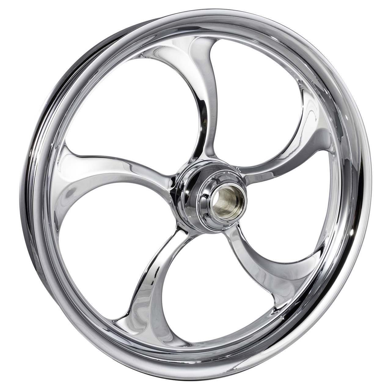 FTD Customs Chrome Harley Davidson Motorcycle Wheel 