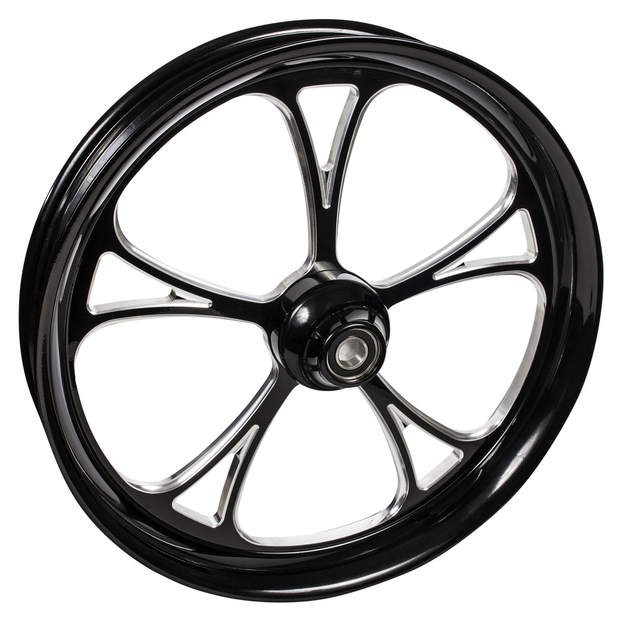 Black Contrast Street Glide Wheels