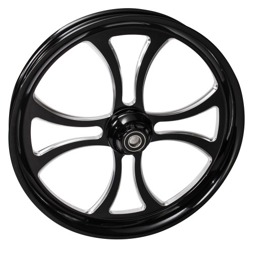 Black Contrast Indian Wheels