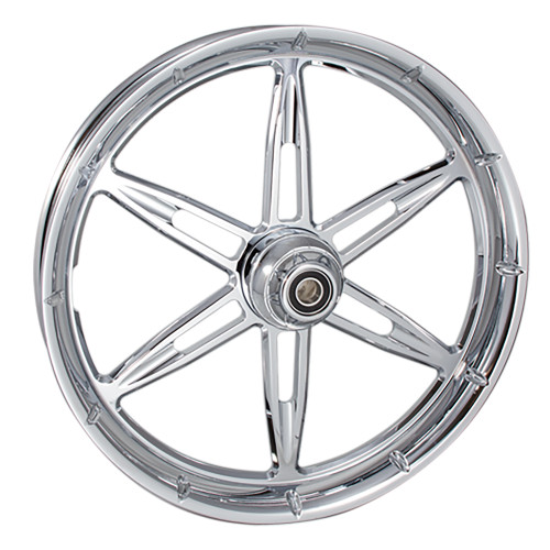 FTD Customs Chrome Harley Davidson Motorcycle Wheel 