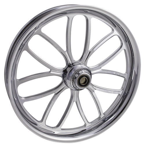 Harley Davidson Chrome Fatboy Wheels - Viper
