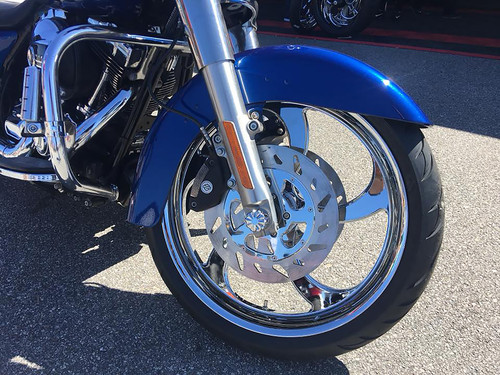 Harley Davidson Chrome Fatboy Wheels - Ripper
