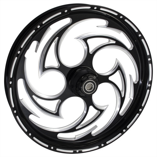 Black Contrast Road King Wheels