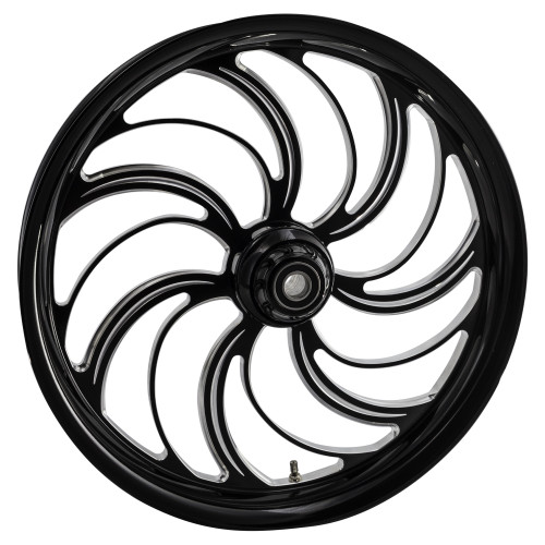 Black Contrast Sport Glide Wheels