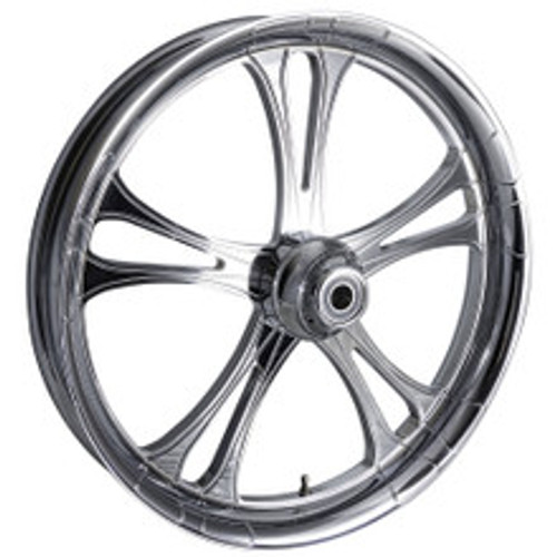 Cyber Cycle Parts Harley Davidson Chrome 18" Fat Front Tire - Maverick