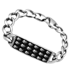 TK573 - High polished (no plating) Stainless Steel Bracelet with No Stone TK573 - High polished (no plating) Stainless Steel Bracelet with No Stone