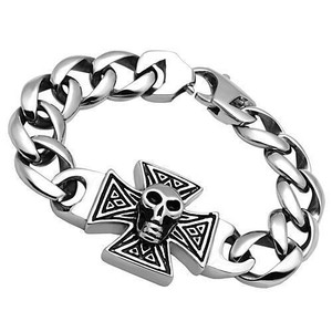 TK564 - High polished (no plating) Stainless Steel Bracelet with No Stone TK564 - High polished (no plating) Stainless Steel Bracelet with No Stone