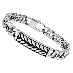 TK438 - High polished (no plating) Stainless Steel Bracelet with No Stone TK438 - High polished (no plating) Stainless Steel Bracelet with No Stone