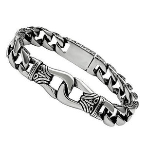 TK435 - High polished (no plating) Stainless Steel Bracelet with No Stone TK435 - High polished (no plating) Stainless Steel Bracelet with No Stone