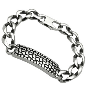 TK566 - High polished (no plating) Stainless Steel Bracelet with No Stone TK566 - High polished (no plating) Stainless Steel Bracelet with No Stone