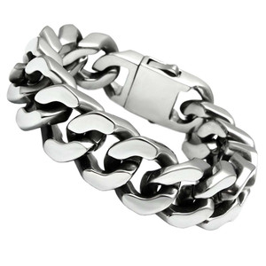 TK445 - High polished (no plating) Stainless Steel Bracelet with No Stone TK445 - High polished (no plating) Stainless Steel Bracelet with No Stone