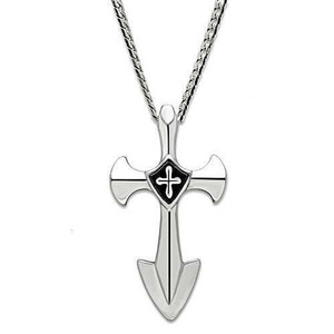 TK462 - High polished (no plating) Stainless Steel Chain Pendant with No Stone TK462 - High polished (no plating) Stainless Steel Chain Pendant with No Stone