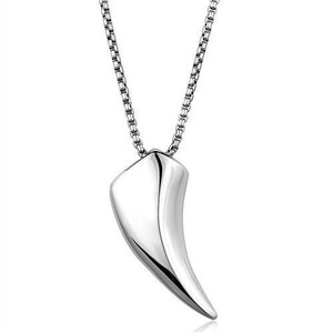 TK2006 - High polished (no plating) Stainless Steel Necklace with No Stone TK2006 - High polished (no plating) Stainless Steel Necklace with No Stone