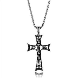 TK1999 - High polished (no plating) Stainless Steel Necklace with No Stone TK1999 - High polished (no plating) Stainless Steel Necklace with No Stone