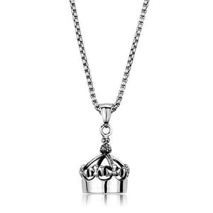 TK1991 - High polished (no plating) Stainless Steel Necklace with No Stone TK1991 - High polished (no plating) Stainless Steel Necklace with No Stone