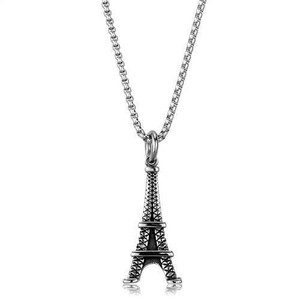 TK1990 - High polished (no plating) Stainless Steel Necklace with No Stone TK1990 - High polished (no plating) Stainless Steel Necklace with No Stone