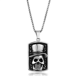 TK1985 - High polished (no plating) Stainless Steel Necklace with No Stone TK1985 - High polished (no plating) Stainless Steel Necklace with No Stone