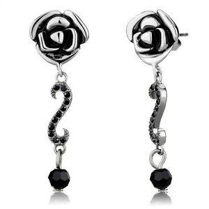 TK2951 - High polished (no plating) Stainless Steel Earrings with Top Grade Crystal TK2951 - High polished (no plating) Stainless Steel Earrings with Top Grade Crystal