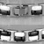 3W998 - High polished (no plating) Stainless Steel Bracelet with Ceramic in Jet