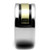 TK3008 - Two-Tone IP Gold (Ion Plating) Stainless Steel Ring with Epoxy in Jet