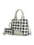 Gabriella Checkers Handbag with Wallet - 11 Color Variants